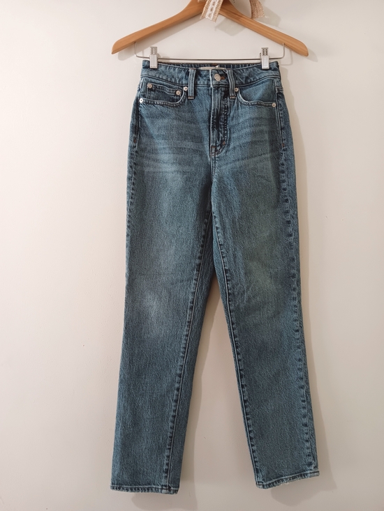 Madewell Denim - Madewell High Rise Classic Medium Wash The Curvy Perfect Vintage Denim Jeans 24